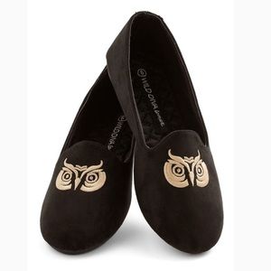 Owl loafers